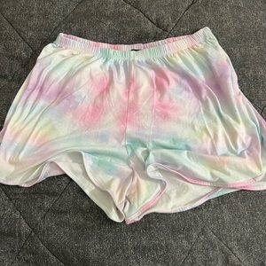Boo-hoo tie-dye shorts
